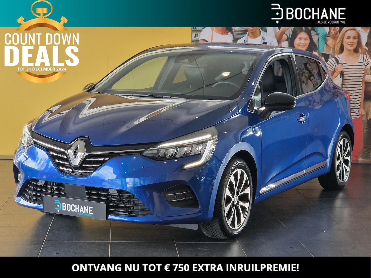 Renault Clio - 1.0 TCe 90 Techno NAVIGATIE | ACHTERUITRIJCAMERA | PARKEERSENSOREN VOOR-EN ACHTER | CLIMAT - AutoWereld.nl