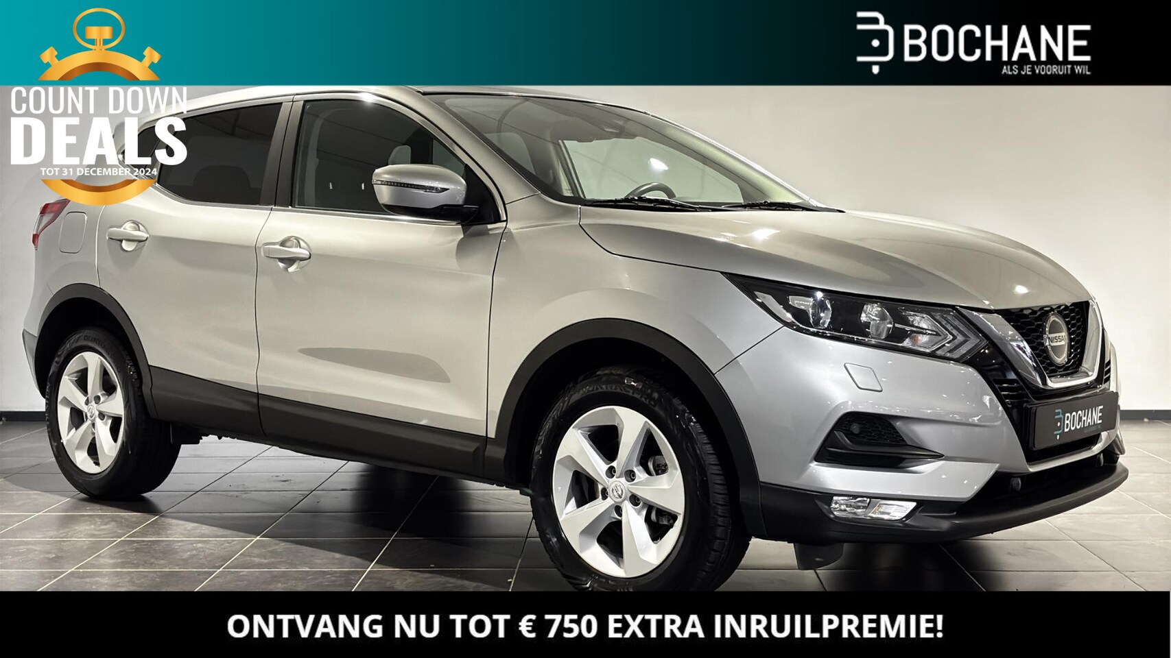 Nissan Qashqai - 1.2 DIG-T 115 Acenta / Camera / Navigatie / Stoelverwarming / - AutoWereld.nl