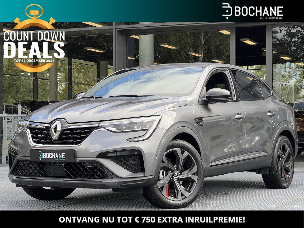 Renault Arkana - 1.6 E-Tech hybrid 145 R.S.-Line - AutoWereld.nl