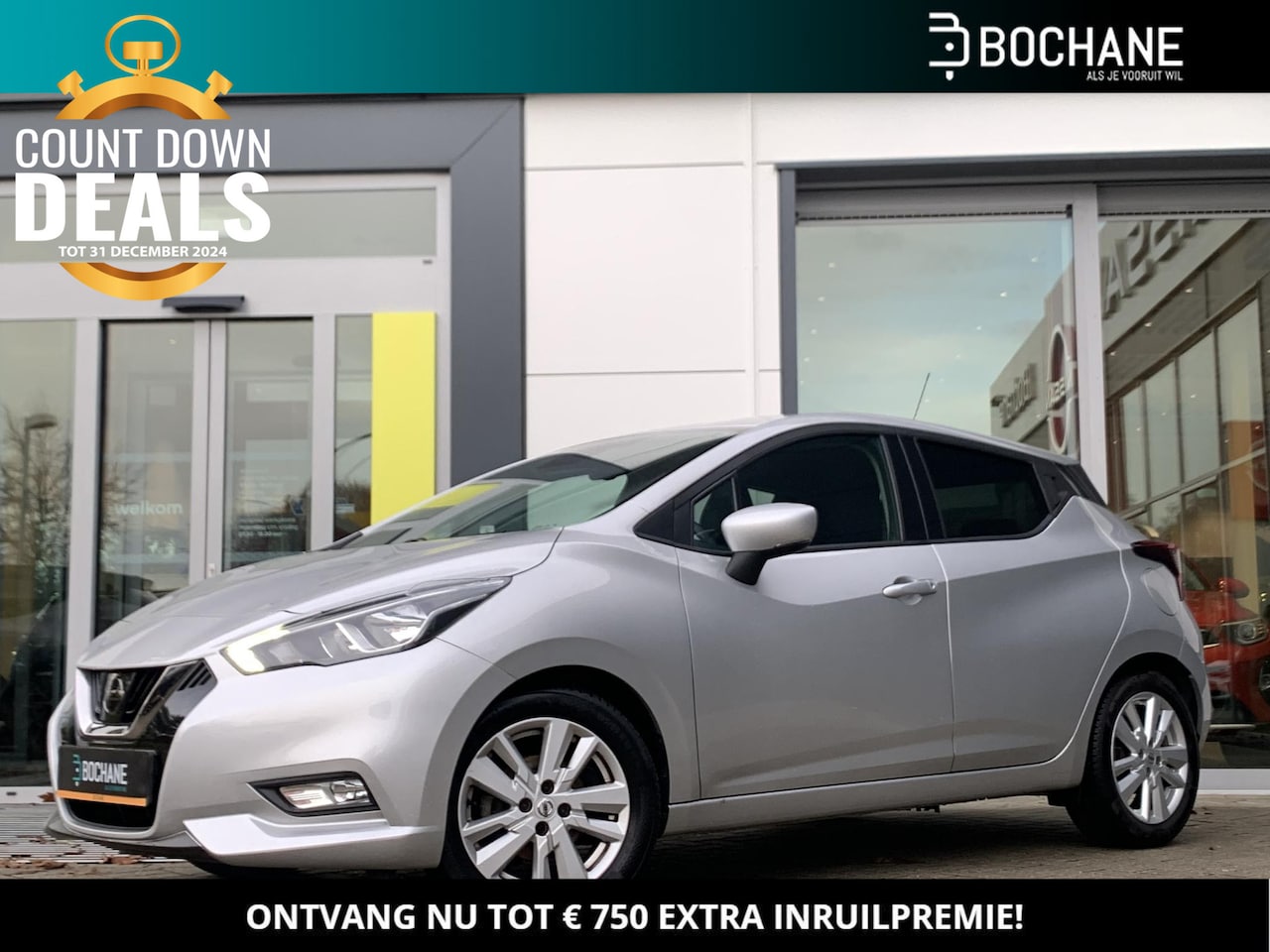 Nissan Micra - 1.0 IG-T 100 N-Connecta | Achteruitrijcamera - AutoWereld.nl