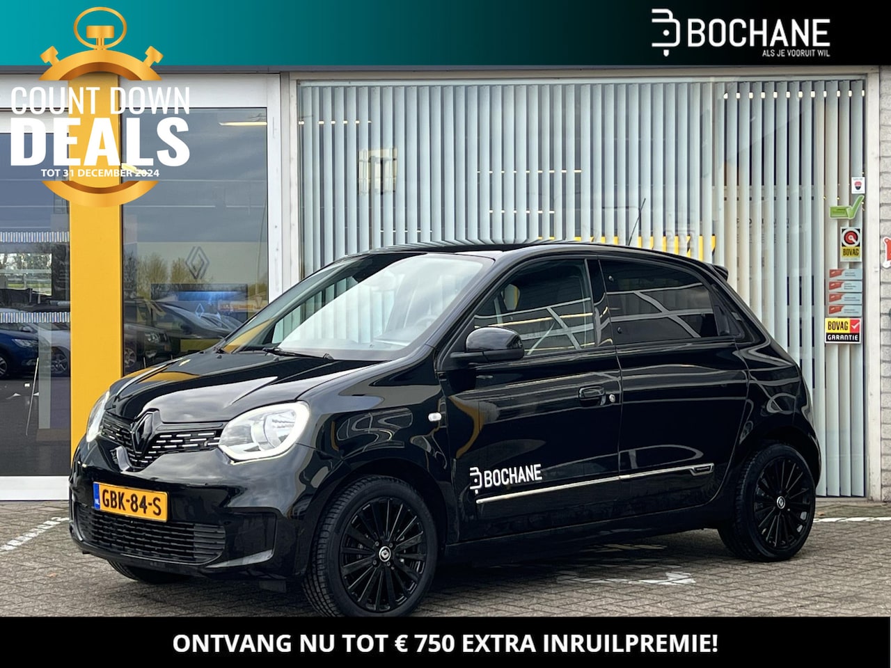 Renault Twingo Z.E. - R80 E-Tech Techno Black Line | Demo | Navigatie - AutoWereld.nl