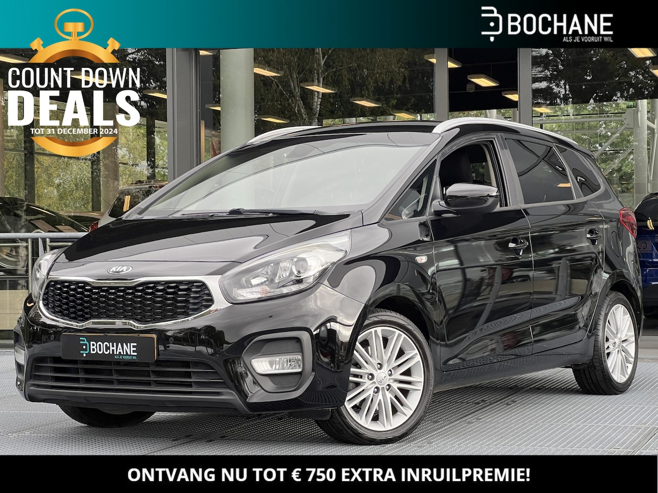 Kia Carens - 1.6 GDi DynamicPlusLine 7 persoons | Carplay | Navigatie | Stoel- en Stuurverwarming | - AutoWereld.nl