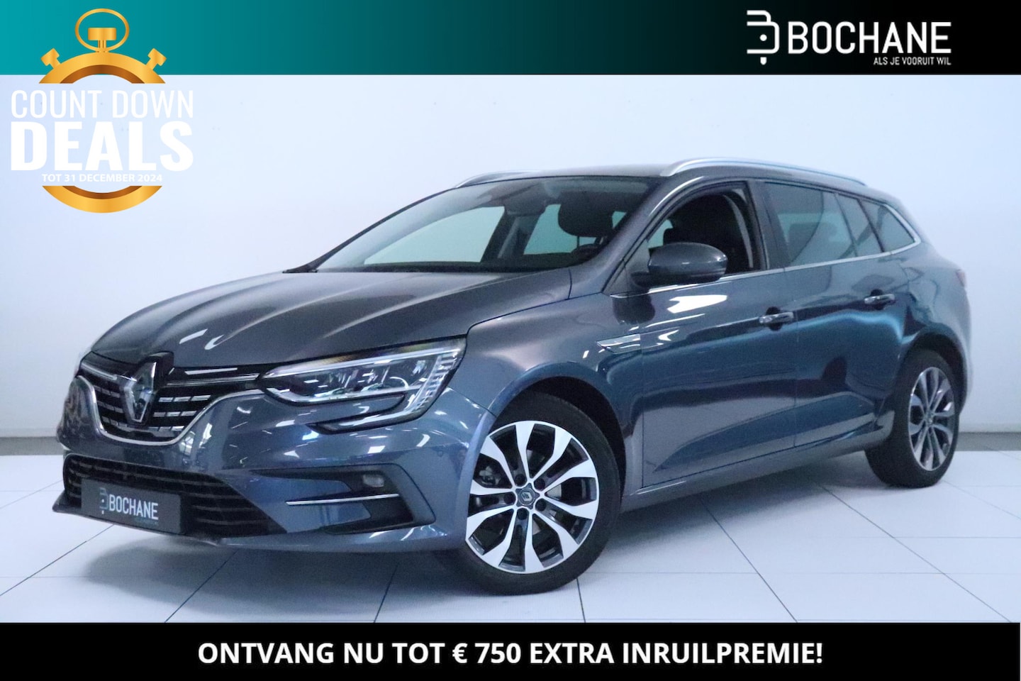 Renault Mégane Estate - 1.3 TCe 140 EDC Techno Automaat | Achteruitrijcamera | Pack Winter | Parkeersensoren | - AutoWereld.nl