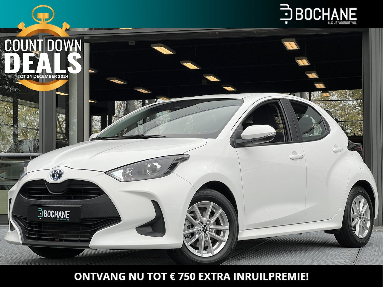 Toyota Yaris - 1.5 Hybrid Active | Carplay | Achteruitrijcamera | Lichtmetalen velgen | Winterset extra - AutoWereld.nl