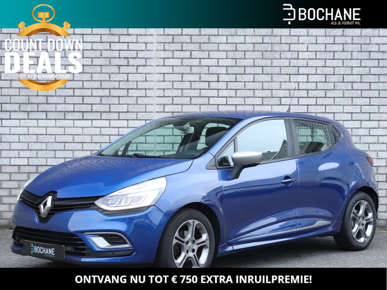 Renault Clio - 0.9 TCe 90 Intens GT-Line | Achteruitrijcamera | Parkeersensoren | Sportstoelen - AutoWereld.nl