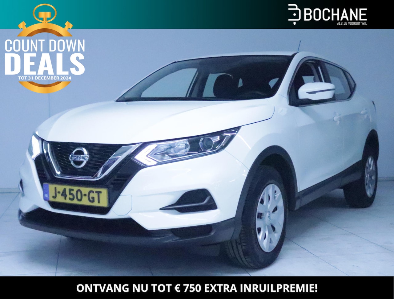 Nissan Qashqai - 1.3 DIG-T 140 Visia Airco/Cruisecontrol/Bluetooth - AutoWereld.nl