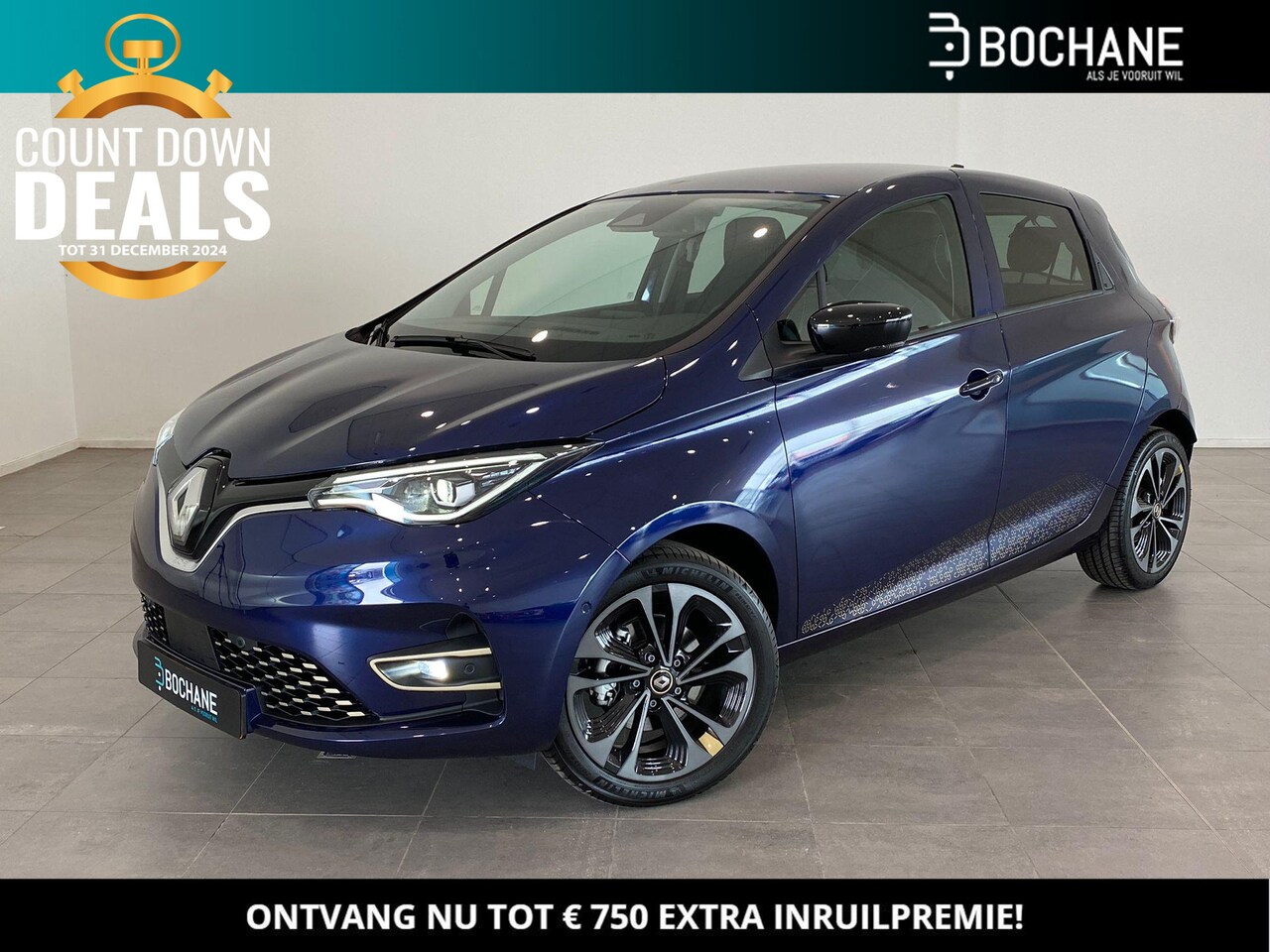 Renault Zoe - R135 Iconic 52 kWh (Koopaccu) | PACK WINTER  | - AutoWereld.nl