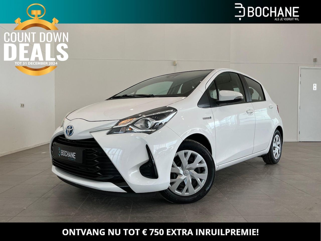 Toyota Yaris - 1.5 Hybrid Active Automaat | CLIMA | CRUISE | CAMERA | NAVI | CRUISE | TREKHAAK - AutoWereld.nl