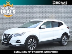 Nissan Qashqai - 1.3 DIG-T 159 DCT7 Premium Edition | Trekhaak | Leder | Stoelverwarming | 360 Camera | Tek