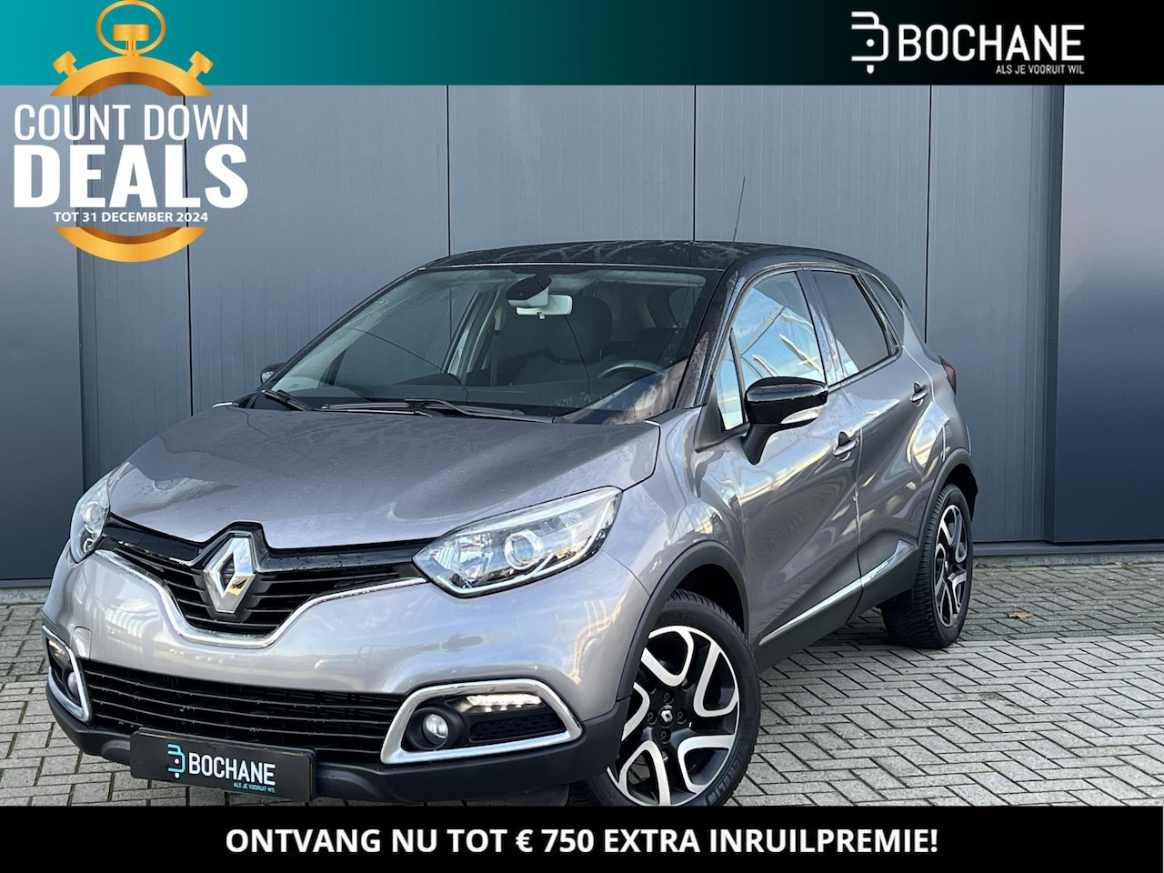 Renault Captur - 1.2 TCe 120 EDC Dynamique | Trekhaak | Camera | All-season banden | Keyless | Climate Cont - AutoWereld.nl