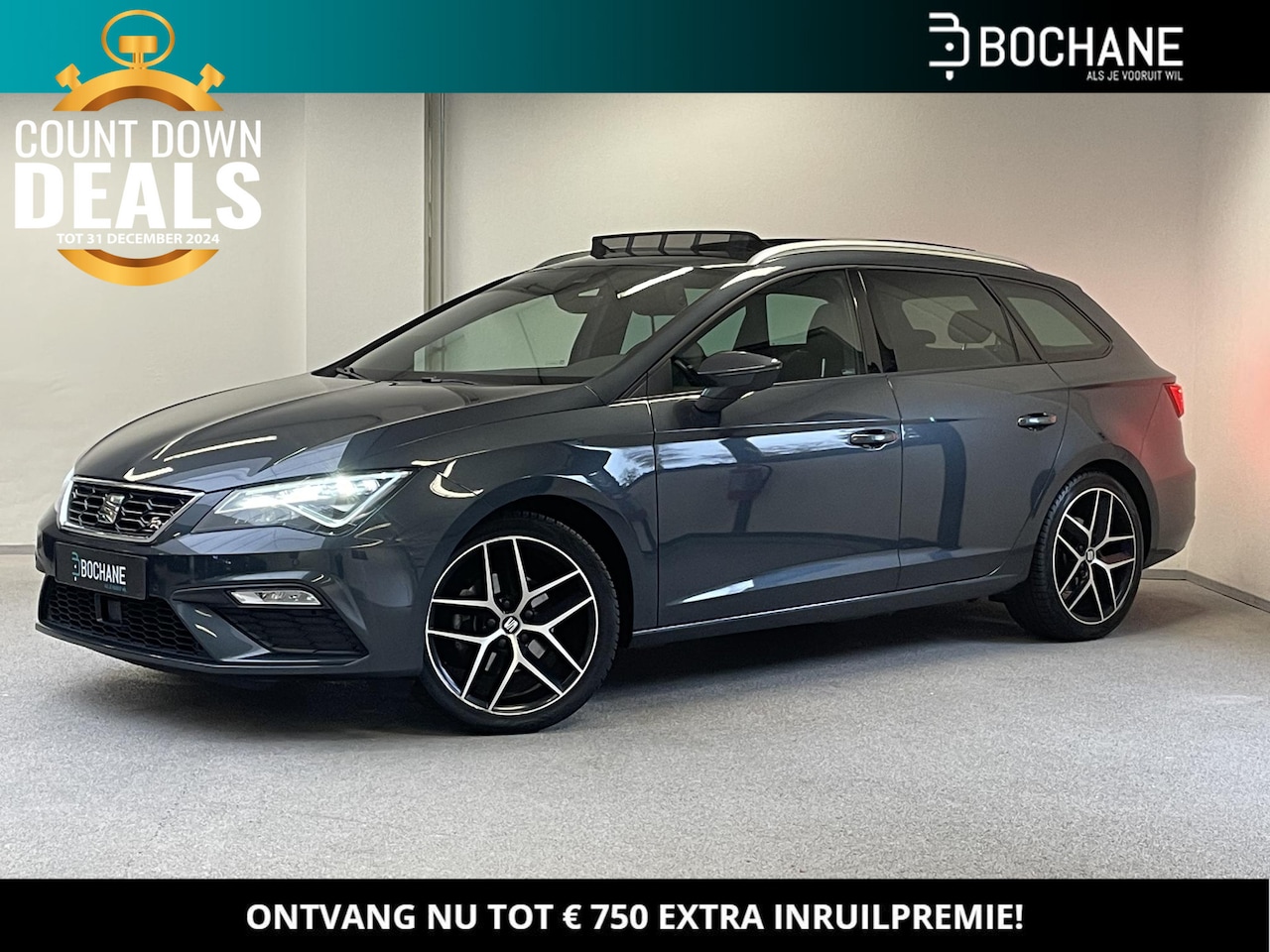 Seat Leon ST - 1.5 TSI FR Intense | TREKHAAK | PANO | CAMERA | LED  | VIRTUAL | - AutoWereld.nl