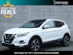 Nissan Qashqai - 1.2 DIG-T 115 Tekna | Panoramadak | 360° Camera | Stoelverwarming | Navigatie |