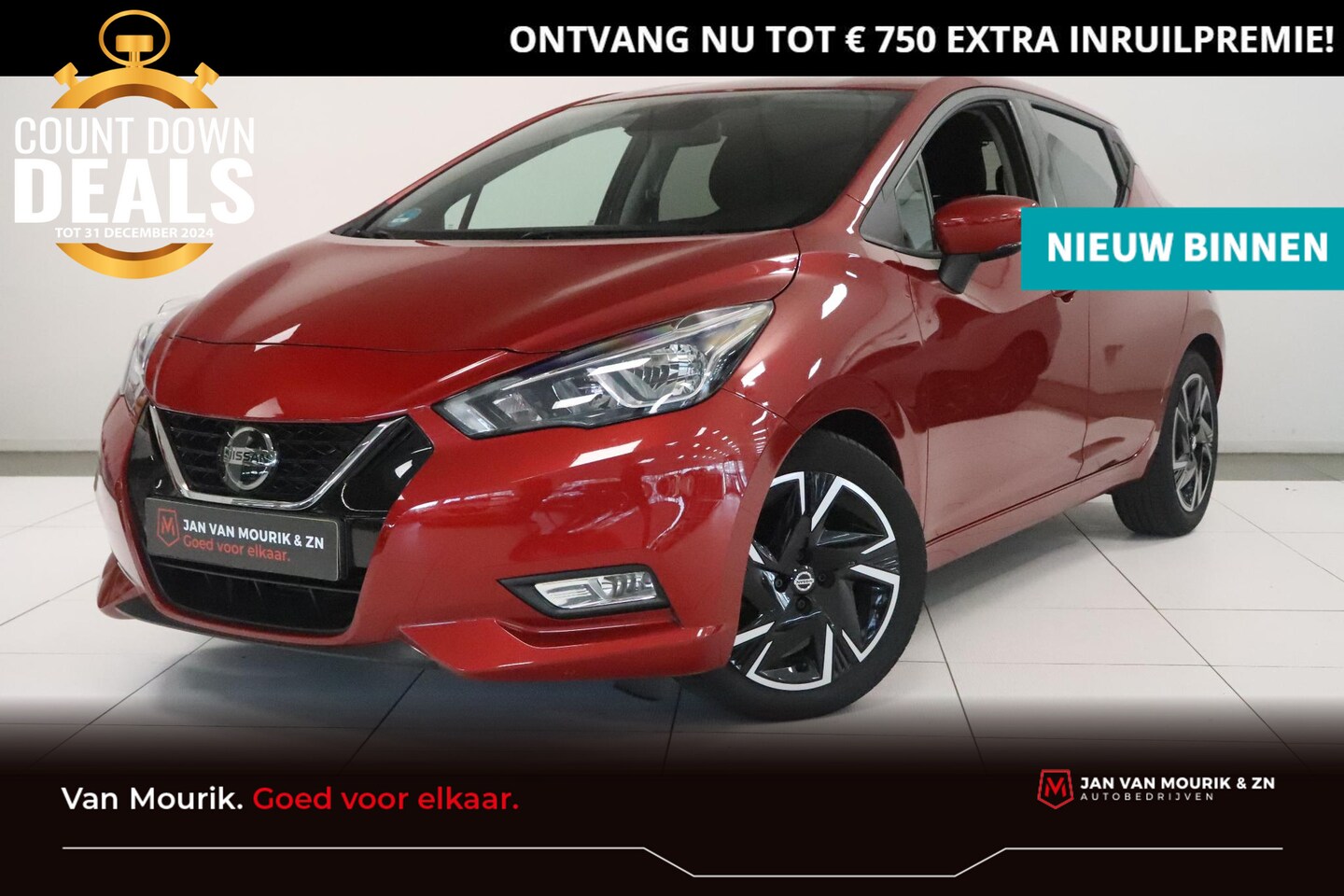 Nissan Micra - 1.0 IG-T 100 X-Tronic N-Connecta | Navigatie | Achteruitrijcamera | Trekhaak | - AutoWereld.nl