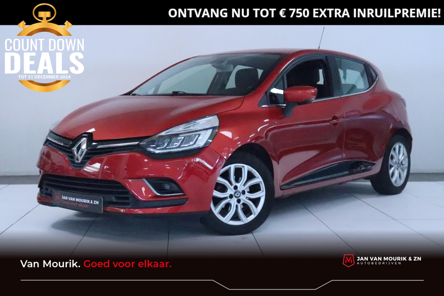 Renault Clio - 1.2 TCe 120 Intens | Navigatie | Achteruitrijcamera | Trekhaak | - AutoWereld.nl