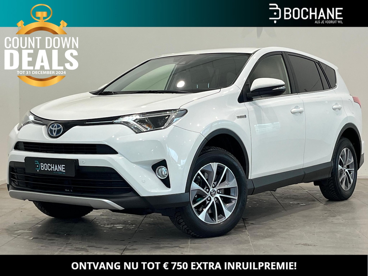 Toyota RAV4 - 2.5 Hybrid AWD Dynamic | Navigatie | Trekhaak - AutoWereld.nl