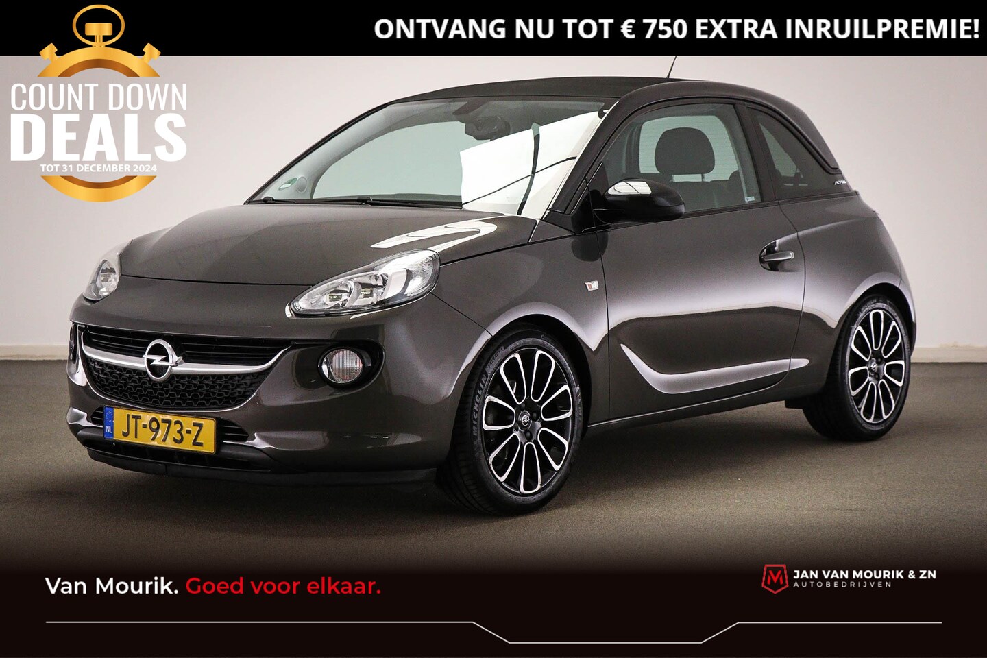 Opel ADAM - 1.0 Turbo Unlimited | LEDER | VOUWDAK | AIRCO | CRUISE | DAB | PDC | 17" - AutoWereld.nl