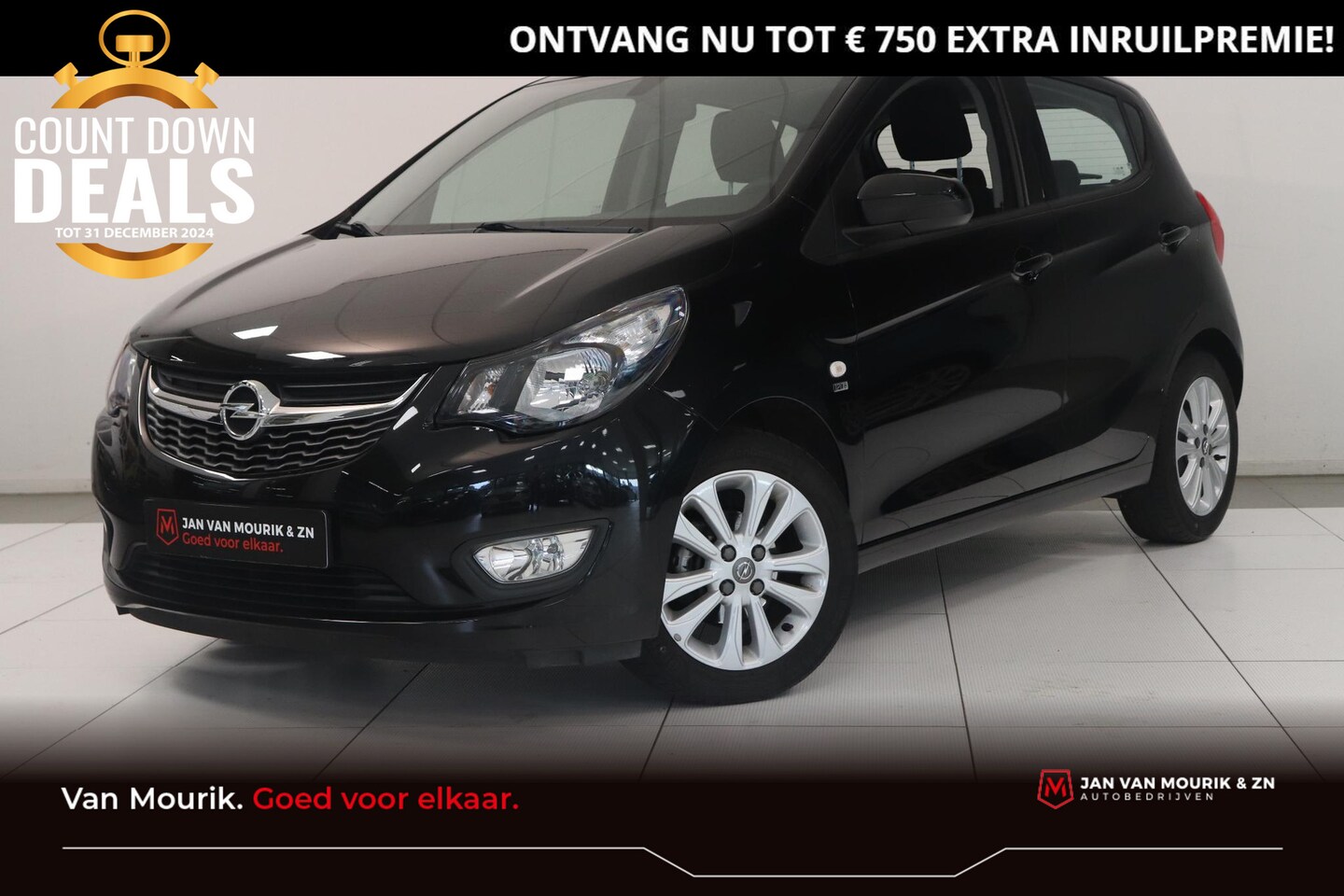 Opel Karl - 1.0 ecoFLEX 120 Jaar Edition | Parkeersensoren | Bluetooth | Cruise Control | Velgen | - AutoWereld.nl