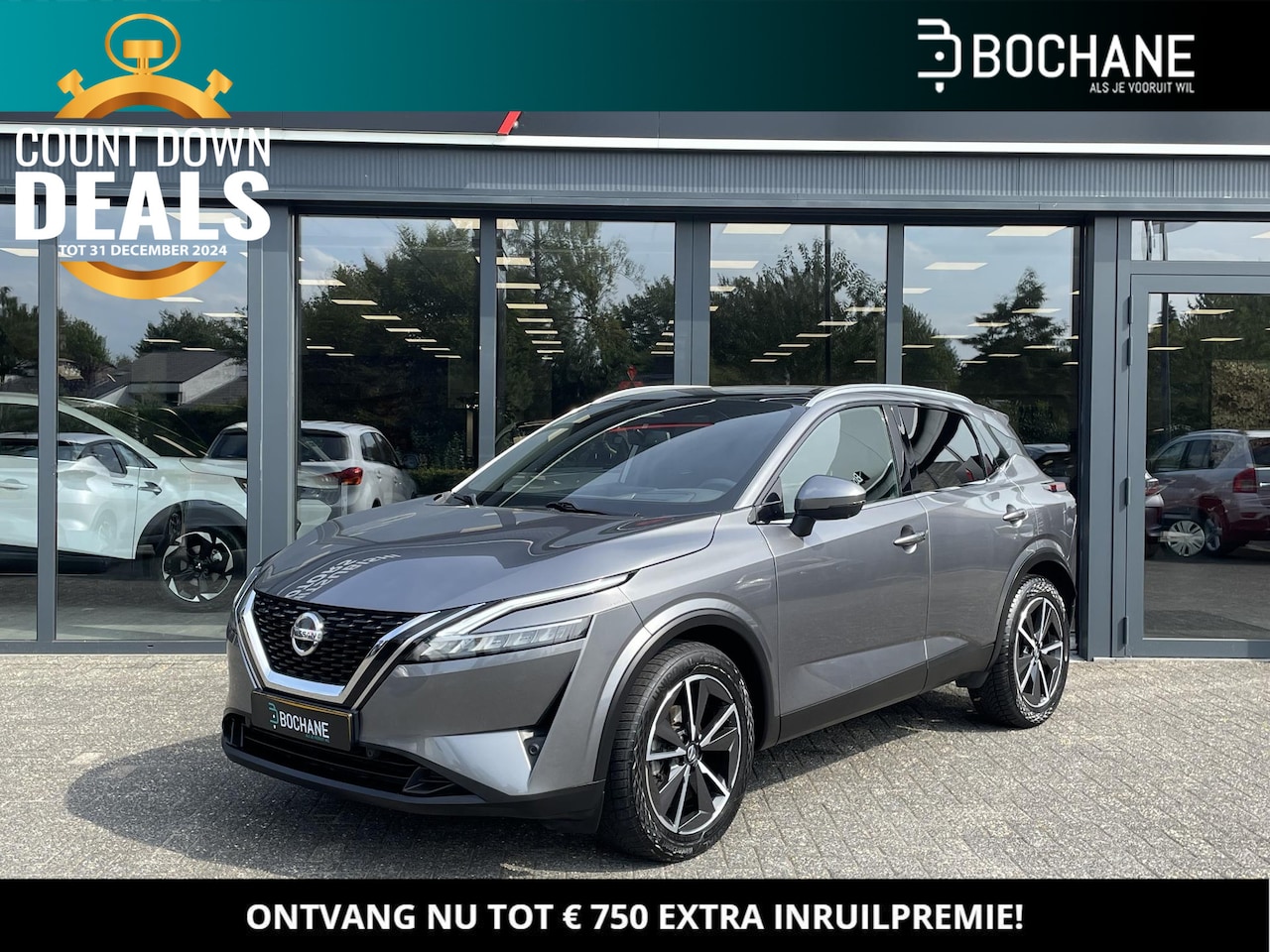 Nissan Qashqai - 1.3 MHEV 158 Xtronic Tekna | Navigatie | Panoramadak | Pro Pilot - AutoWereld.nl