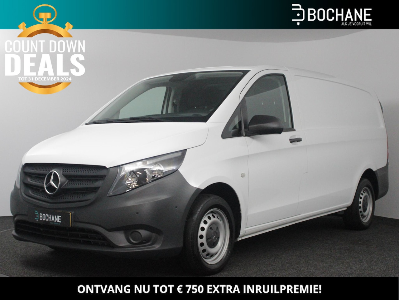 Mercedes-Benz Vito - 116 CDI Lang | 1e eigenaar + 33.676 KM! | Navi | Airco | Cruise | Trekhaak | Bedrijfswagen - AutoWereld.nl