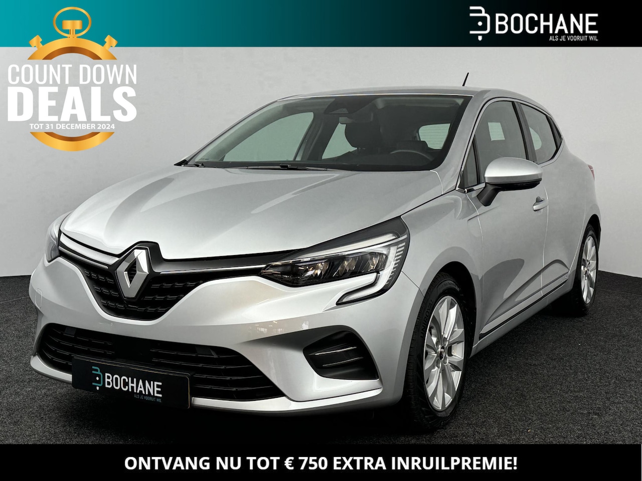 Renault Clio - 1.6 E-Tech Hybride Intens CLIMA | CRUISE | NAVI | PDC | ANDROID & APPLE CARPLAY | - AutoWereld.nl