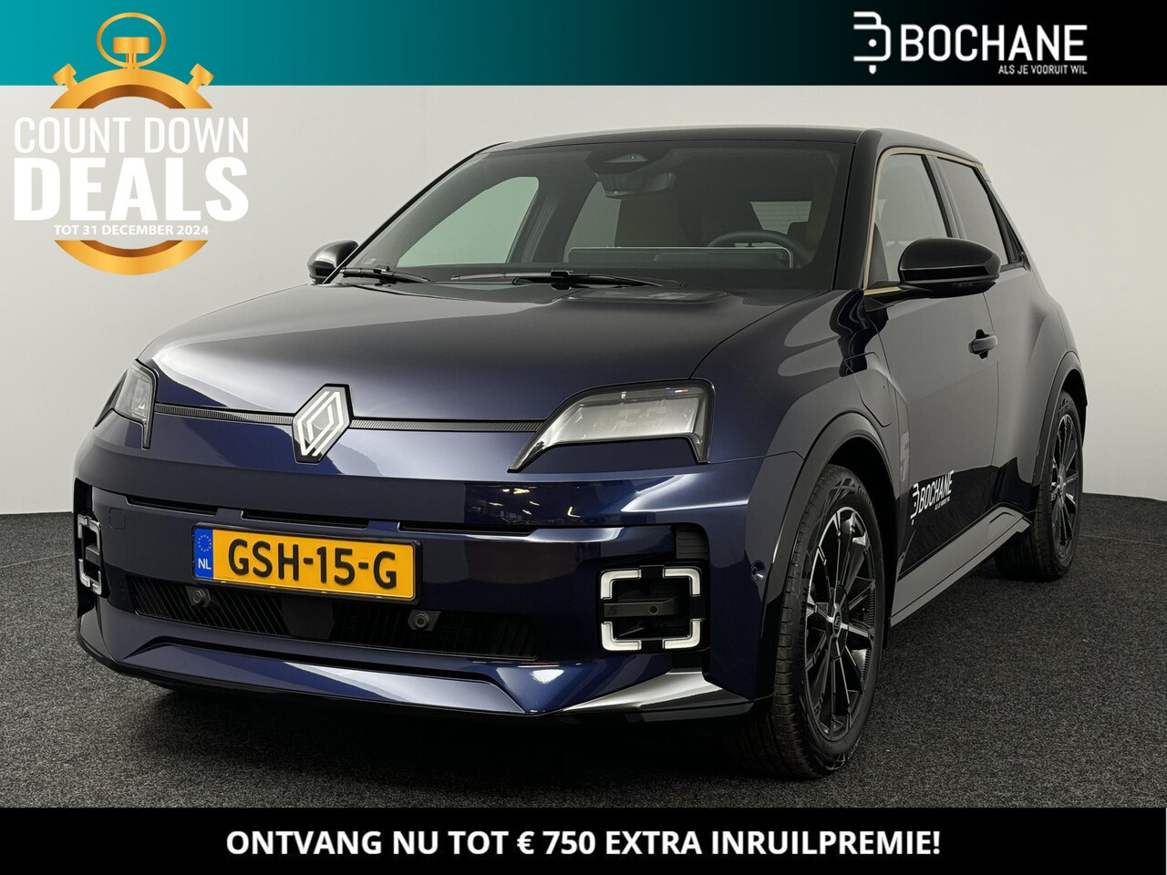 Renault 5 - Iconic Cinq 52 kWh | Harman Kardon | Pack Safety & Advanced Driving Assist | Adapter V2L, - AutoWereld.nl