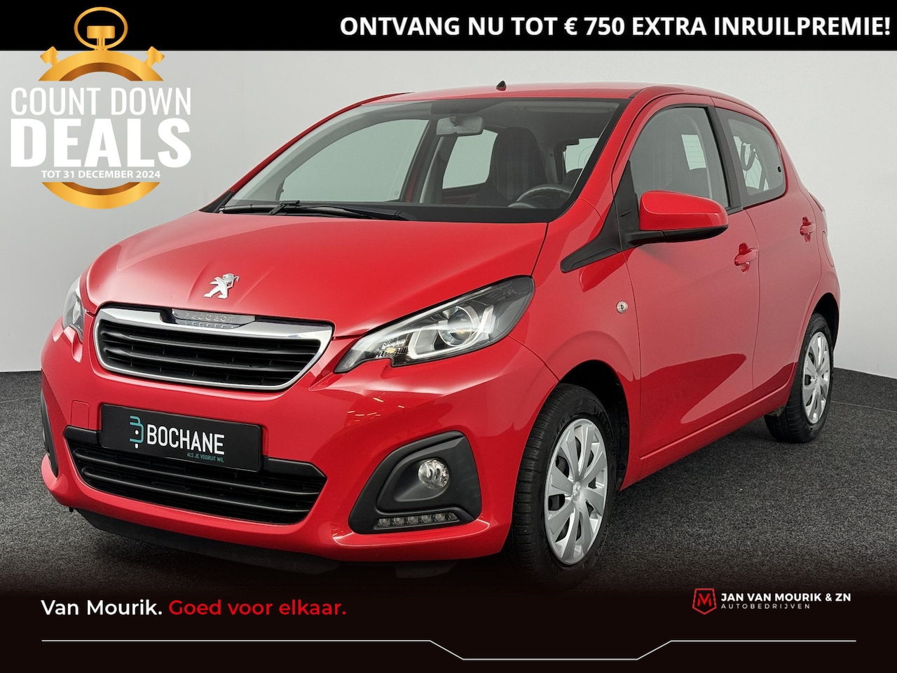 Peugeot 108 - 1.0 e-VTi Blue Lease | Airco | Bluetooth | - AutoWereld.nl