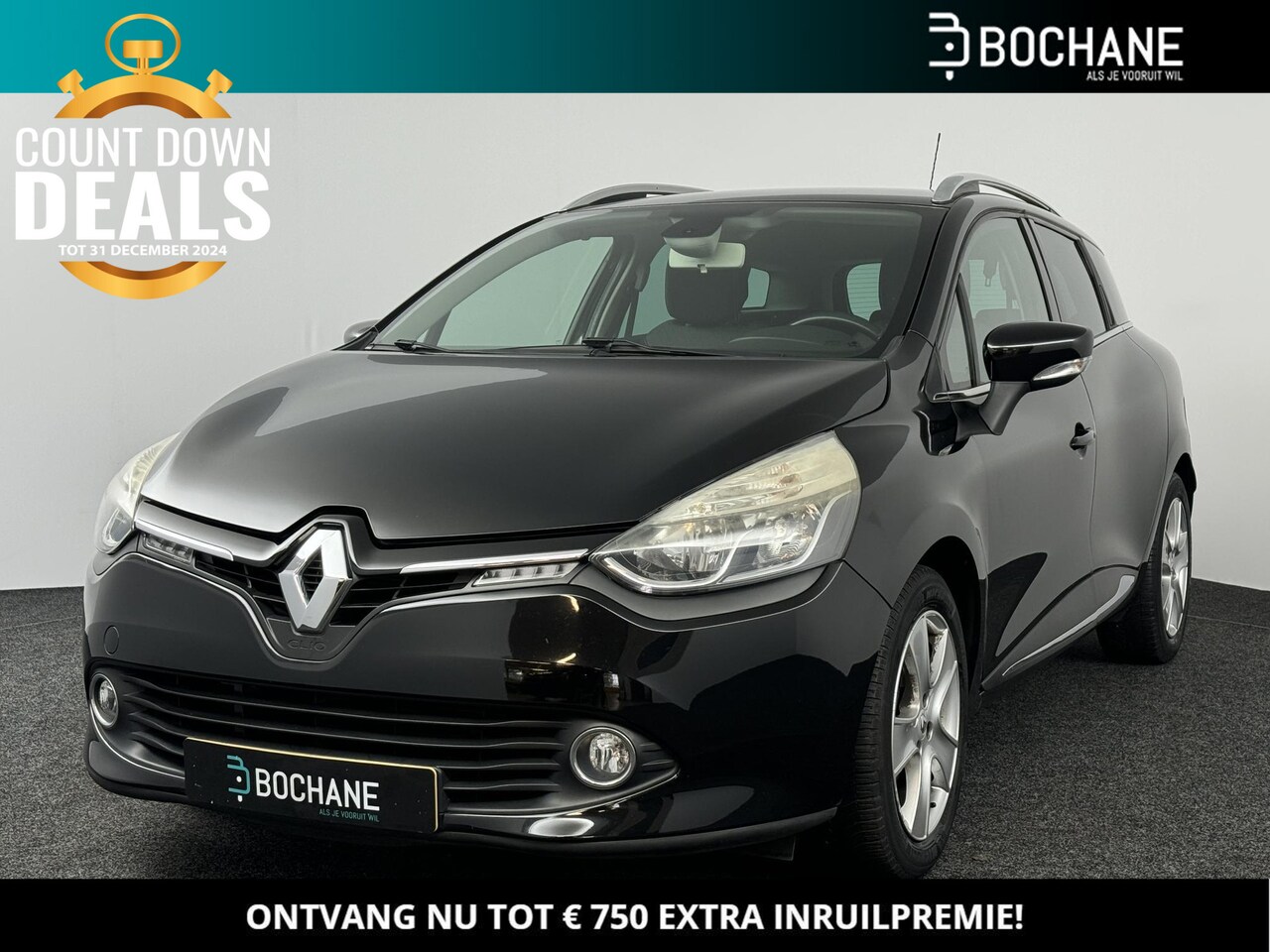 Renault Clio Estate - 0.9 TCe 90 Dynamique | Dealer onderhouden | Keyless | Trekhaak | Climate control | Parkeer - AutoWereld.nl