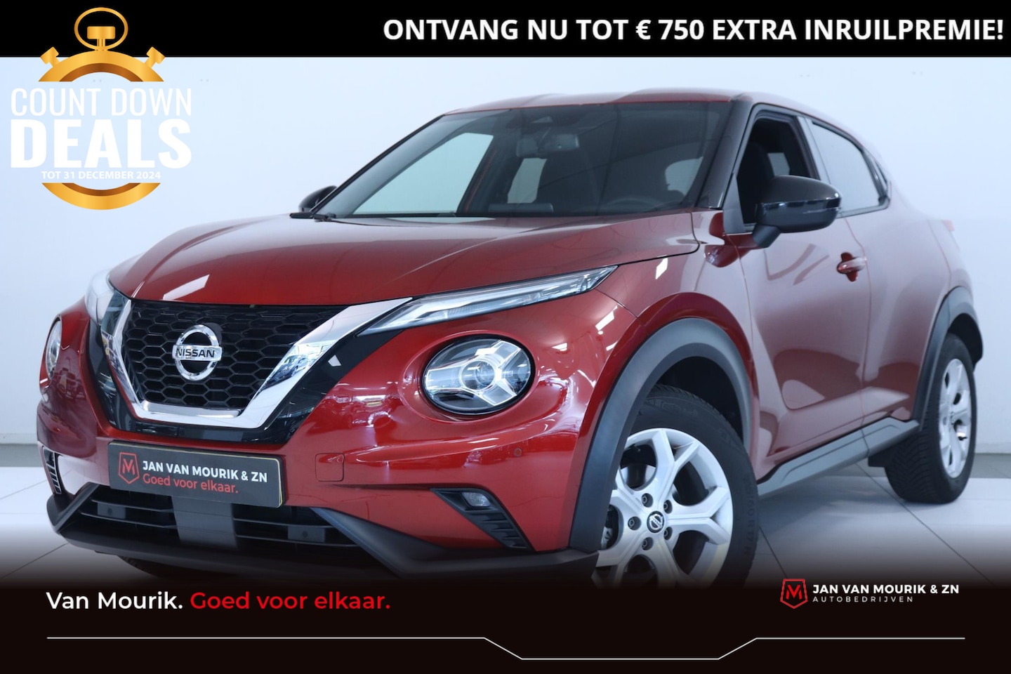 Nissan Juke - 1.0 DIG-T 114 DCT7 N-Connecta Automaat | Navigatie | Achteruitrijcamera | Lichtmetalen Vel - AutoWereld.nl