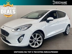 Ford Fiesta - 1.0 EcoBoost 100 Titanium Automaat | CLIMA | CRUISE | NAVI | CAMERA | V+A PDC | LINE ASSIS