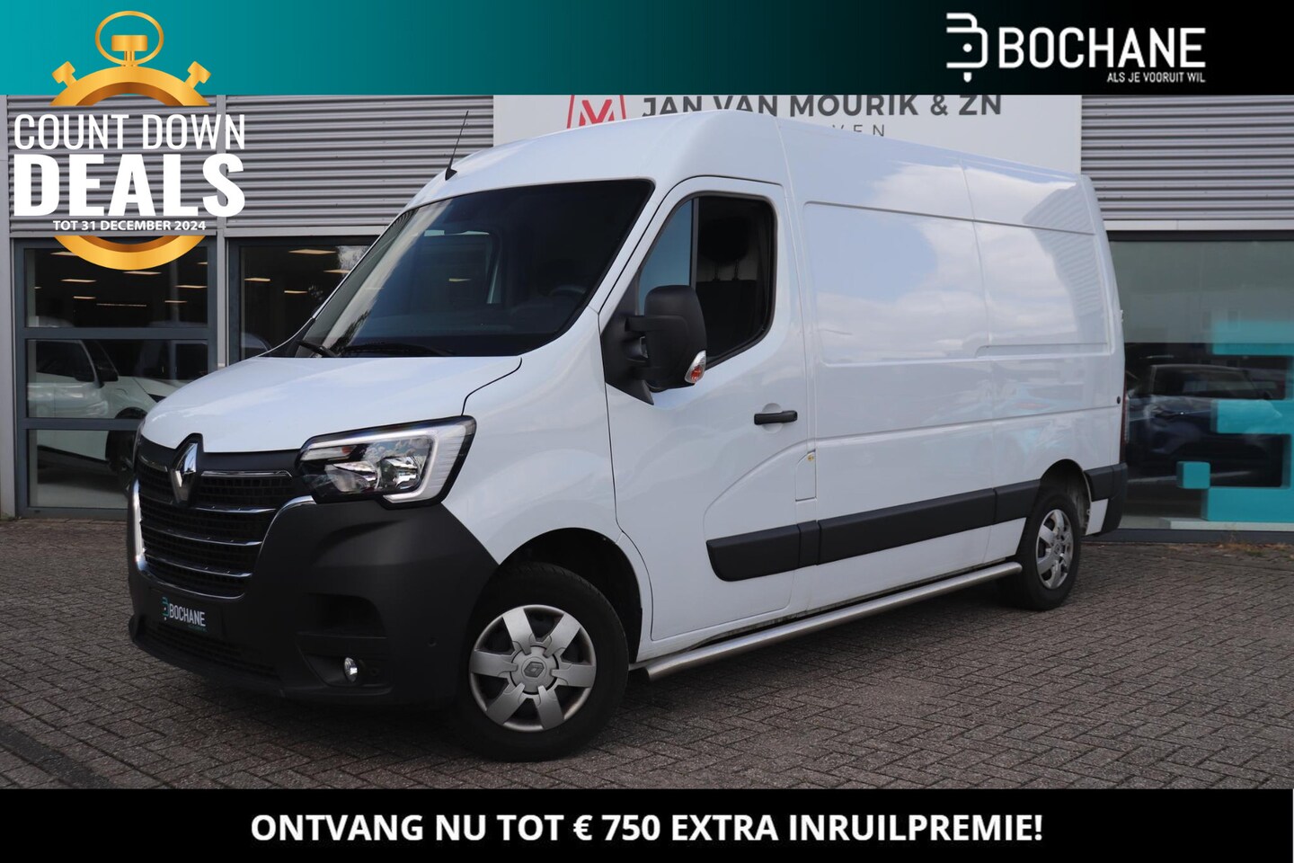 Renault Master - 2.3 dCi 135 T35 L2H2 Work Edition | Navigatie | Trekhaak | Achteruitrijcamera | - AutoWereld.nl