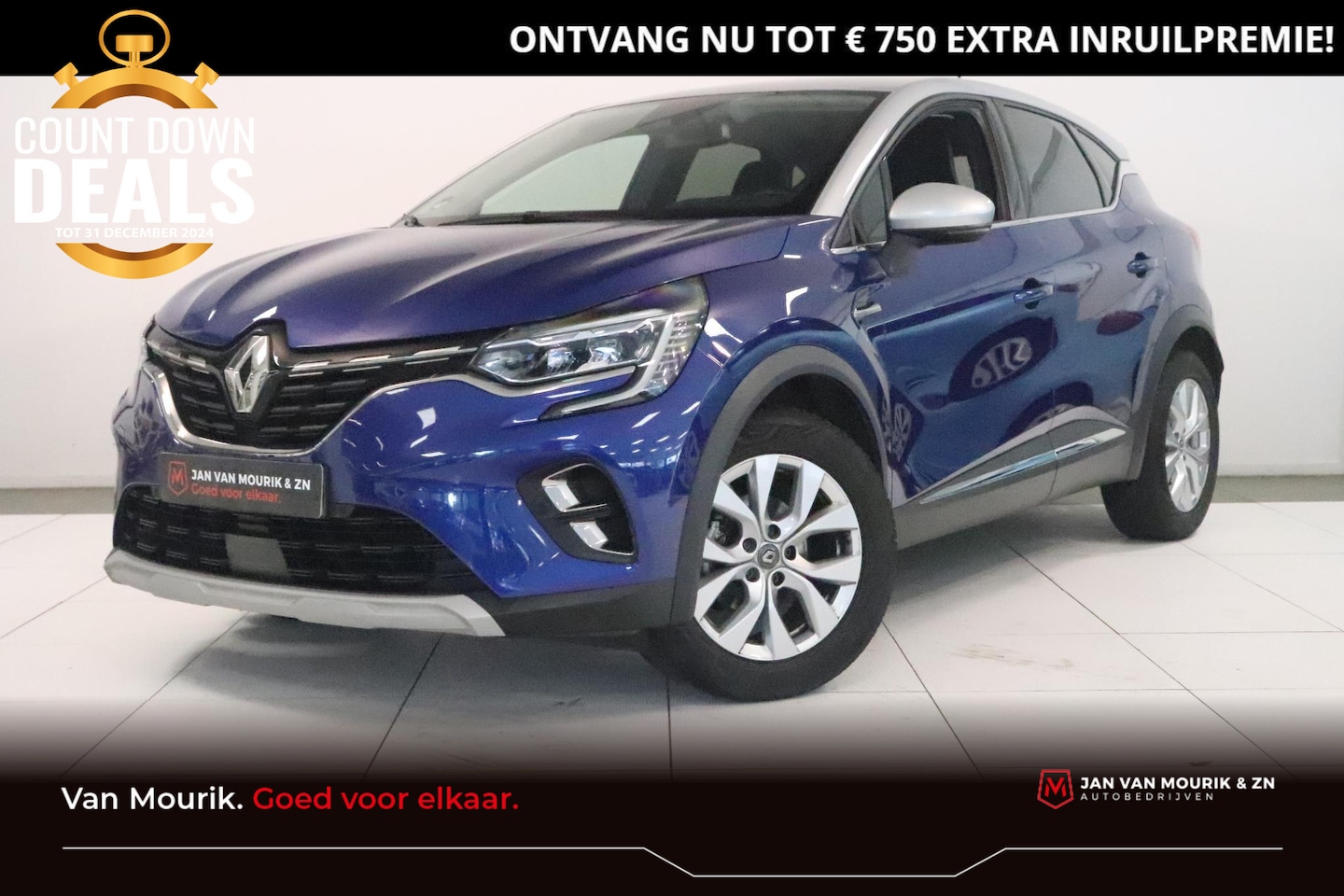 Renault Captur - 1.0 TCe 90PK Intens | Navigatie | Achteruitrijcamera | Trekhaak | - AutoWereld.nl