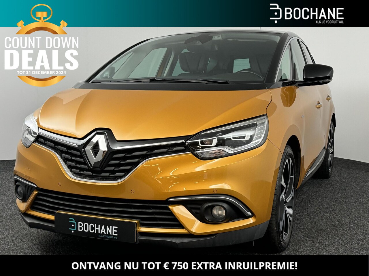 Renault Scénic - 1.2 TCe 130 Bose | Trekhaak | Navi 8,7" | Clima | Cruise | LM velgen 20" | Parkeersensoren - AutoWereld.nl