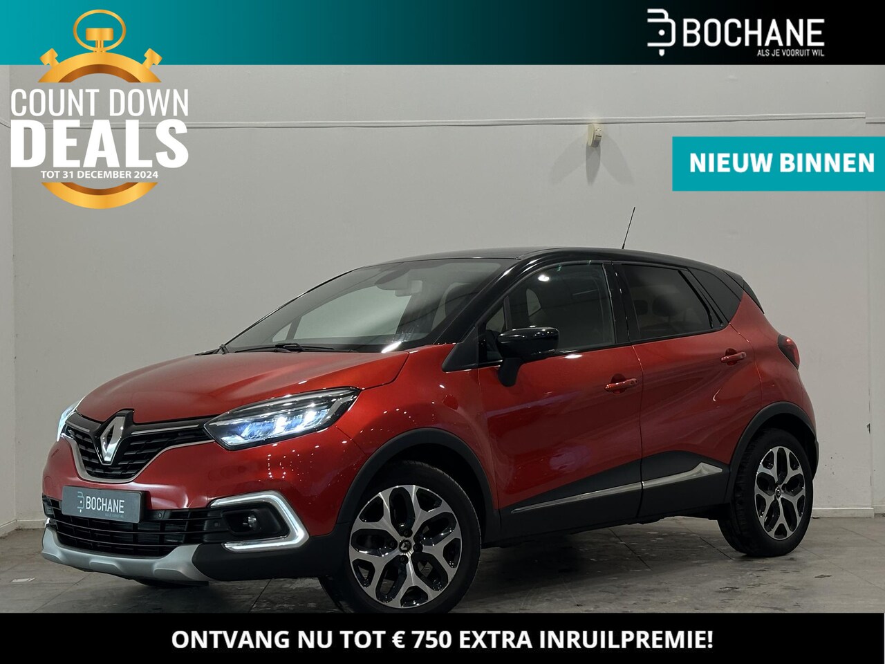 Renault Captur - 1.3 TCe 150 EDC Intens | Achteruitrijcamera - AutoWereld.nl