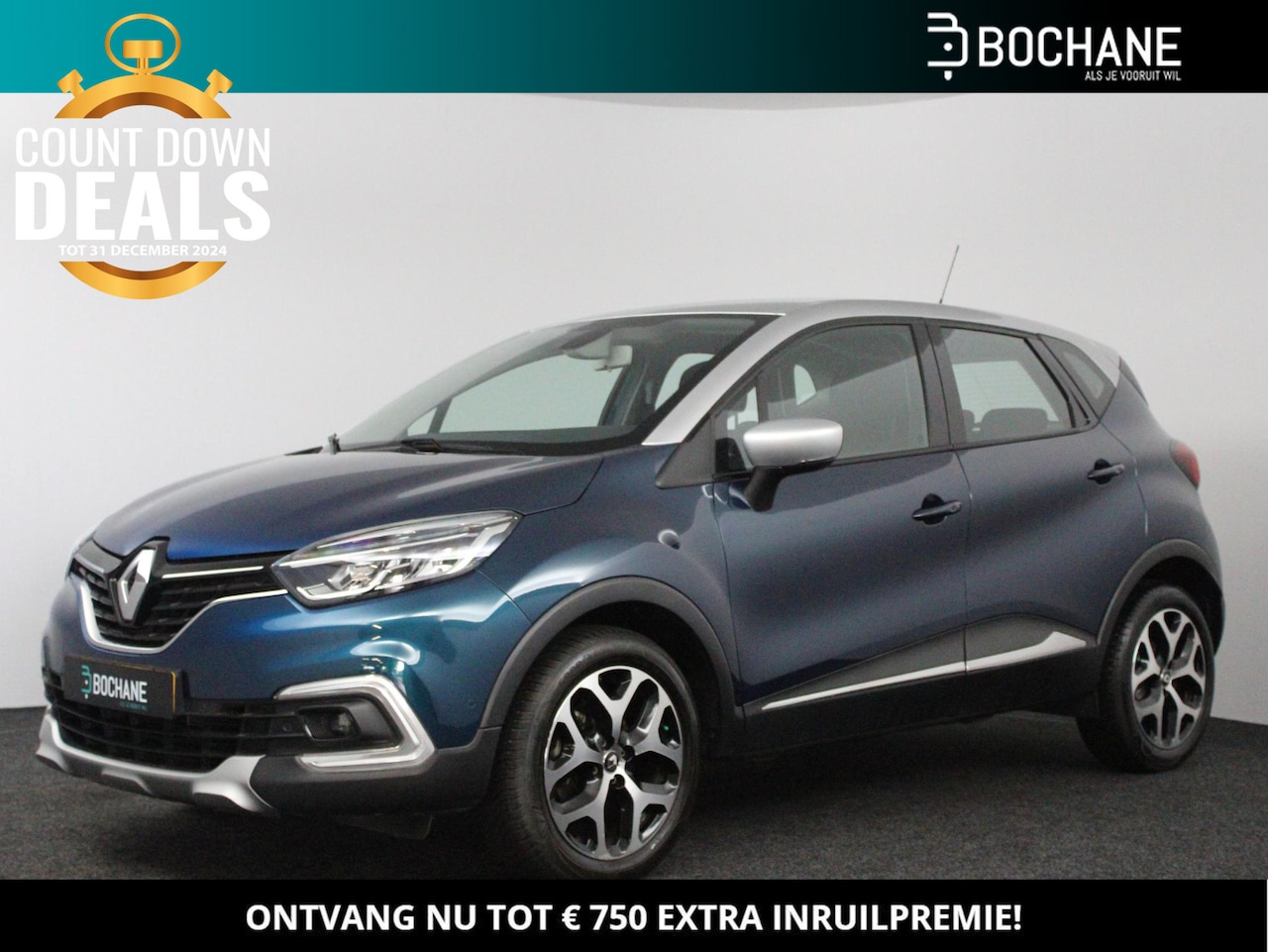 Renault Captur - 1.2 TCe 120 EDC Intens | Dealer onderhouden! | Navi | Clima | Cruise | LM velgen 17" | PDC - AutoWereld.nl