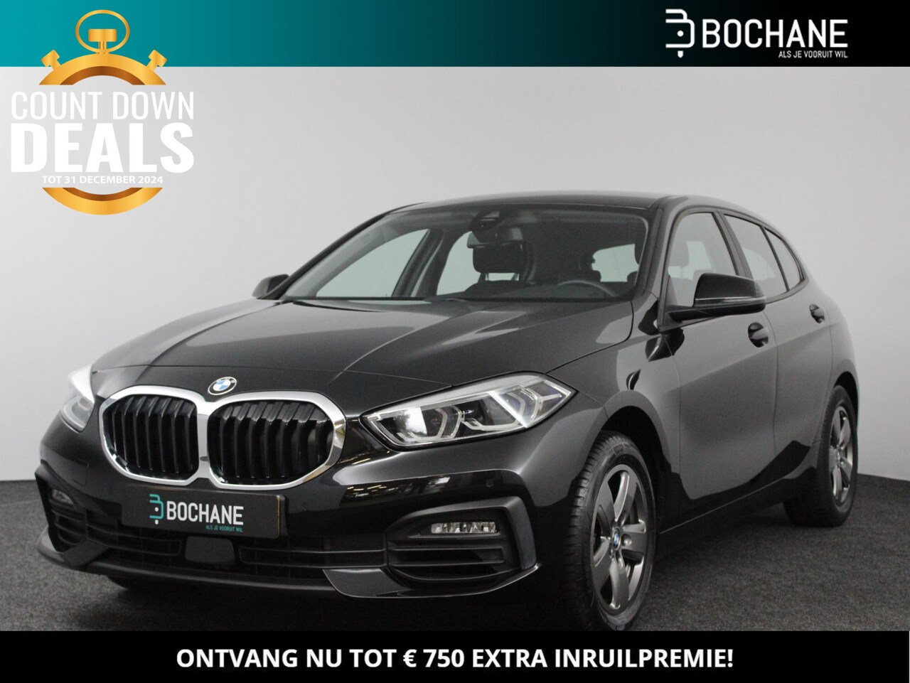 BMW 1-serie - 118i Executive Edition Automaat | CLIMA | NAVI | VIRTUAL COCKPIT | V+A PDC | ANDROID & APP - AutoWereld.nl