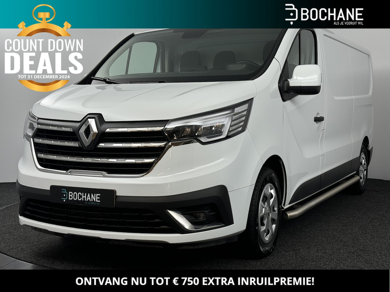 Renault Trafic - 2.0 dCi 130 T30 L2H1 Work Edition | 1e eigenaar + dealer onderhouden! | PDC | Navi | Airco - AutoWereld.nl