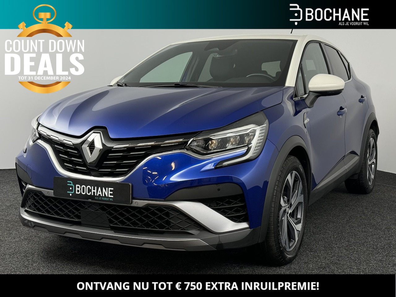 Renault Captur - 1.3 TCe 140 EDC R.S. Line | Navi | Clima | Cruise | LM velgen 18" | PDC V+A + Camera | App - AutoWereld.nl