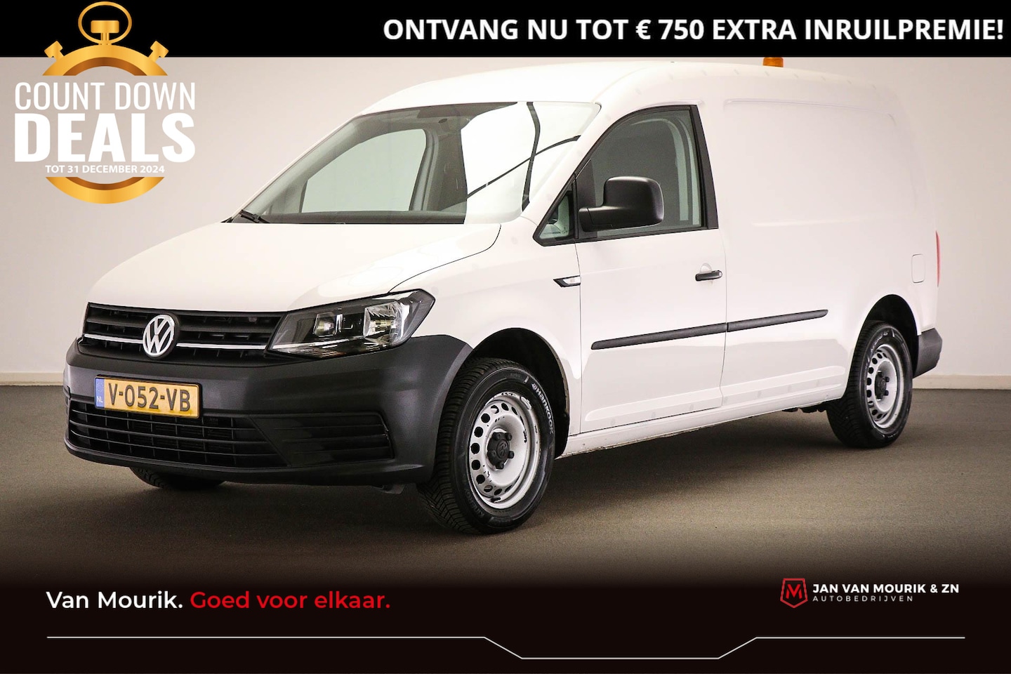 Volkswagen Caddy Maxi - 2.0 TDI L2H1 BMT Trendline | AIRCO | CRUISE CONTROL | ZWAAILAMP |  TREKHAAK - AutoWereld.nl