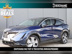 Nissan Ariya - 66 kWh Evolve |20-inch L.M.Velgen| 22KW Lader| Parelmoer lak| Apple/Android-auto| Head-up