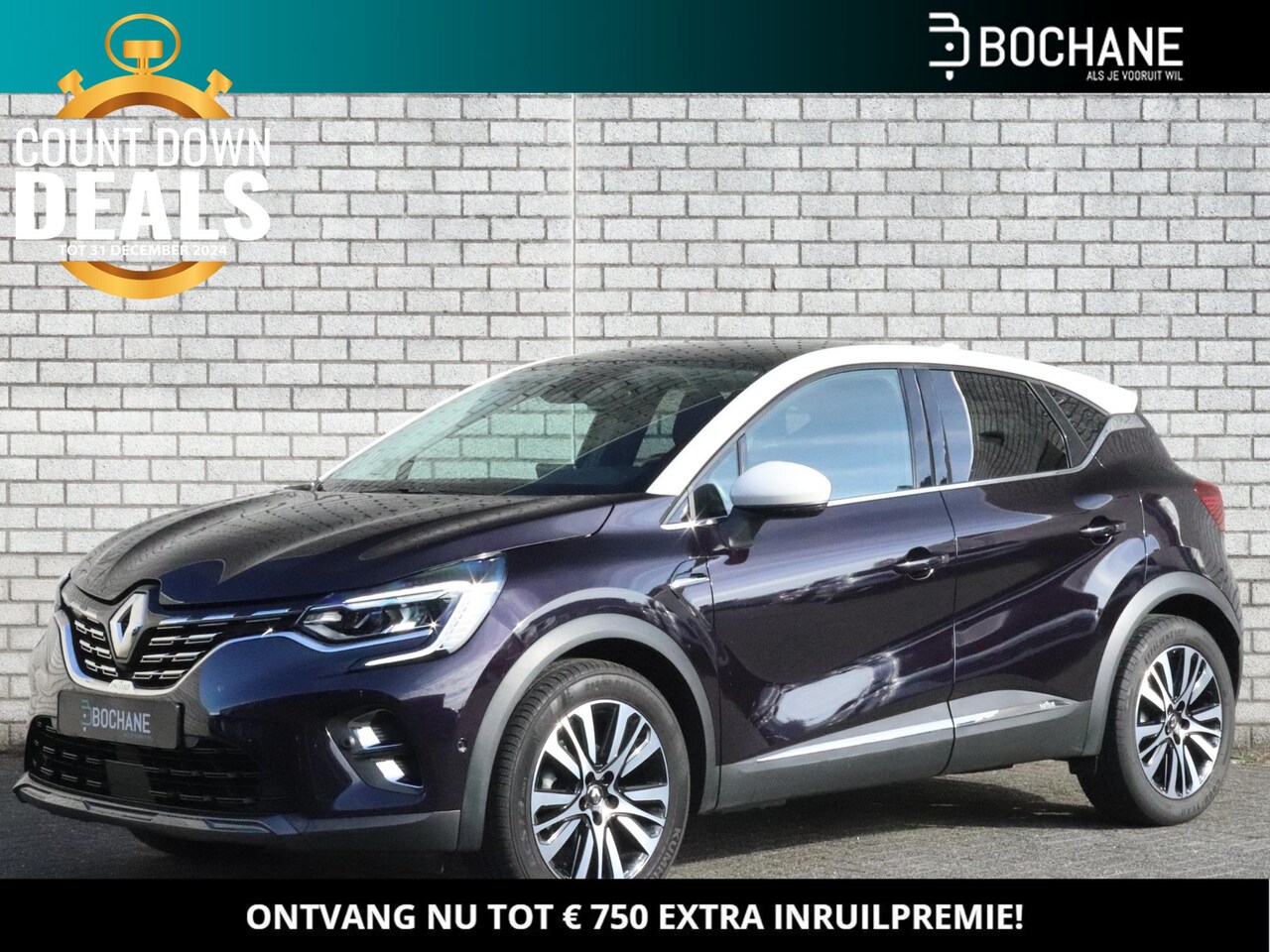 Renault Captur - 1.3 TCe 155 EDC Automaat Initiale Paris | El. Schuif-/kanteldak | Bose Premium Audio | - AutoWereld.nl