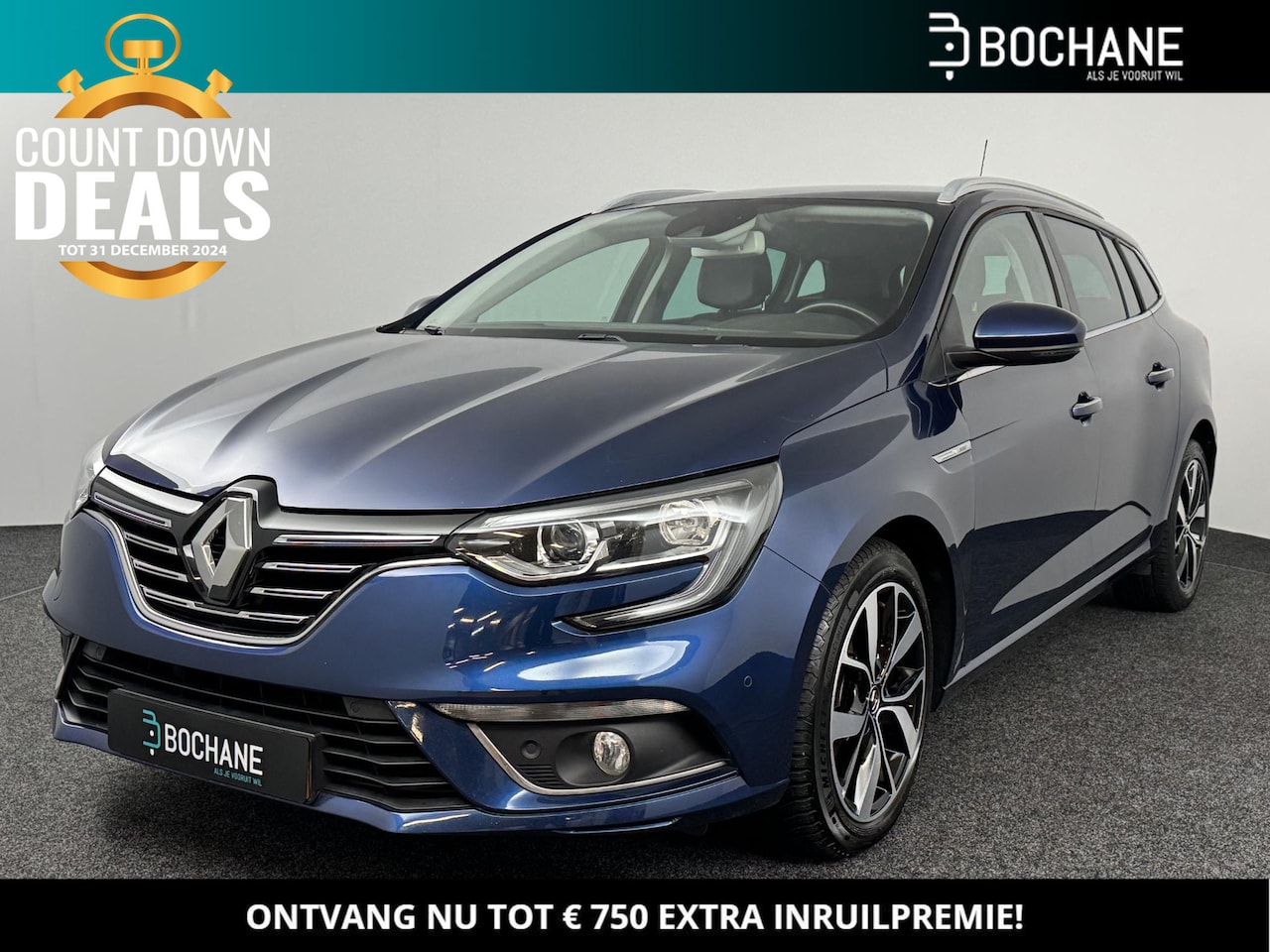 Renault Mégane Estate - 1.3 TCe 115 Bose | 1e eigenaar!  | Leder | Stoelverwarming | Parkeersensoren voor, achter - AutoWereld.nl