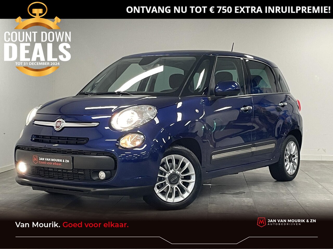 Fiat 500 L - 0.9 TwinAir Lounge Navigatie | Trekhaak - AutoWereld.nl