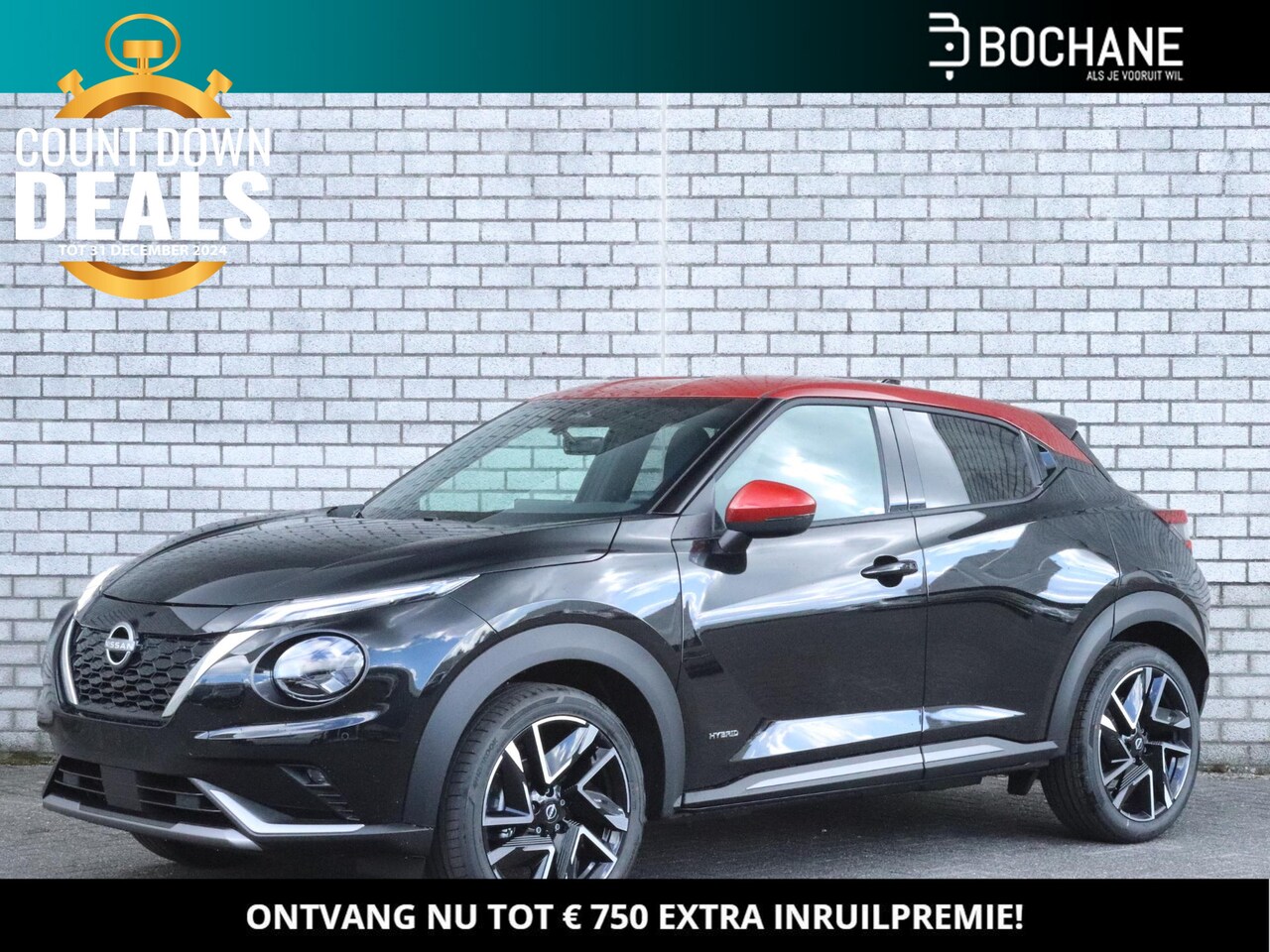 Nissan Juke - 1.6 Hybrid 143 N-Design Nú met € 6.000,- voordeel van € 39.270-, vóór € 33.250,- incl. BTW - AutoWereld.nl