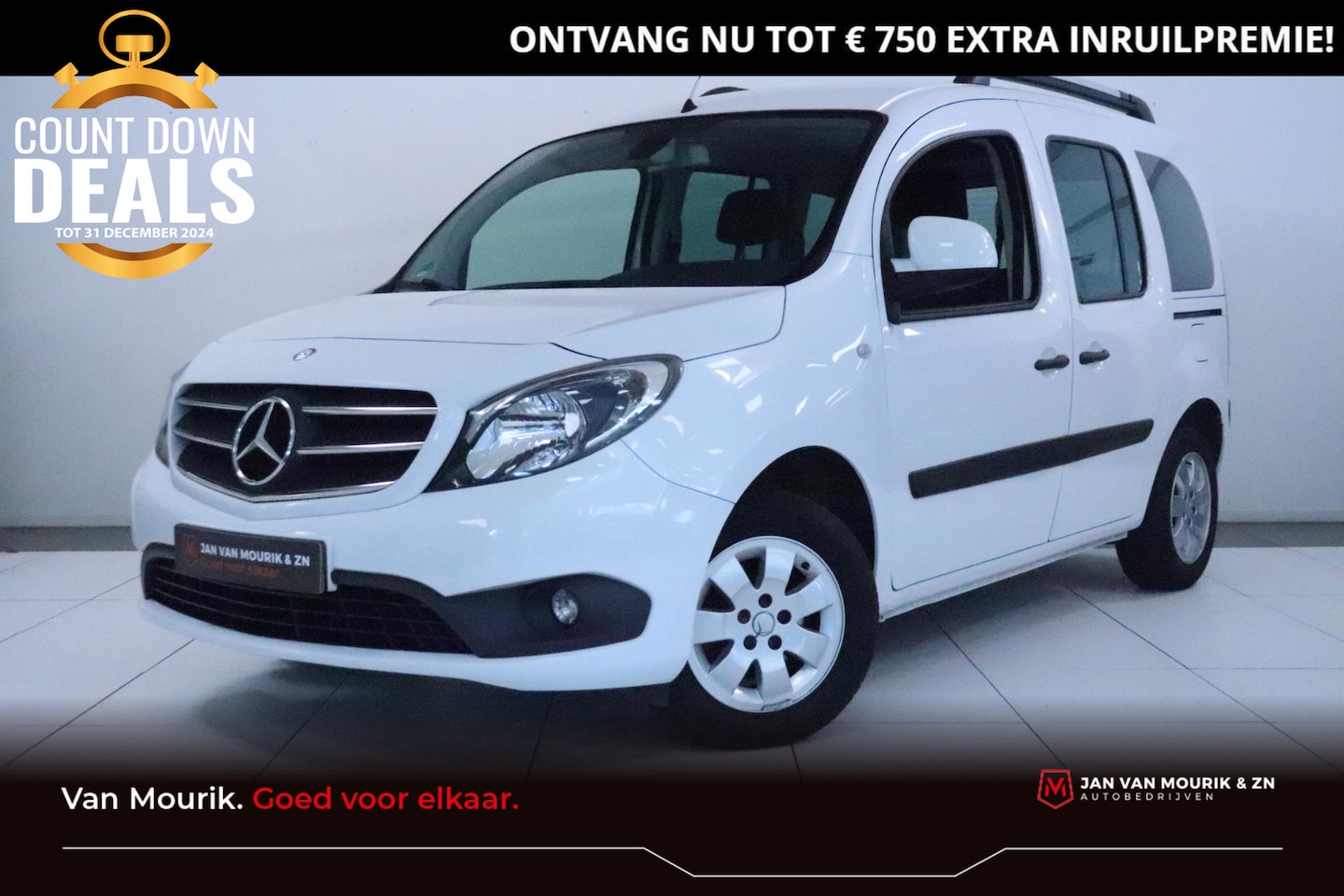 Mercedes-Benz Citan - 112 Ambiente | Navigatie | Parkeersensoren | Stoelverwarming | - AutoWereld.nl