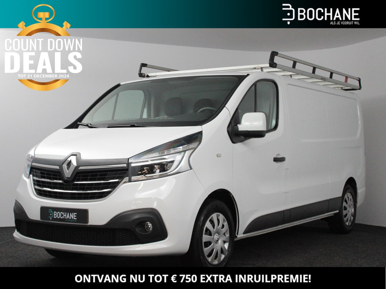 Renault Trafic - 2.0 dCi 120 T29 L2H1 Work Edition | 1e eigenaar + dealer onderhouden! | PDC | Navi | Airco - AutoWereld.nl