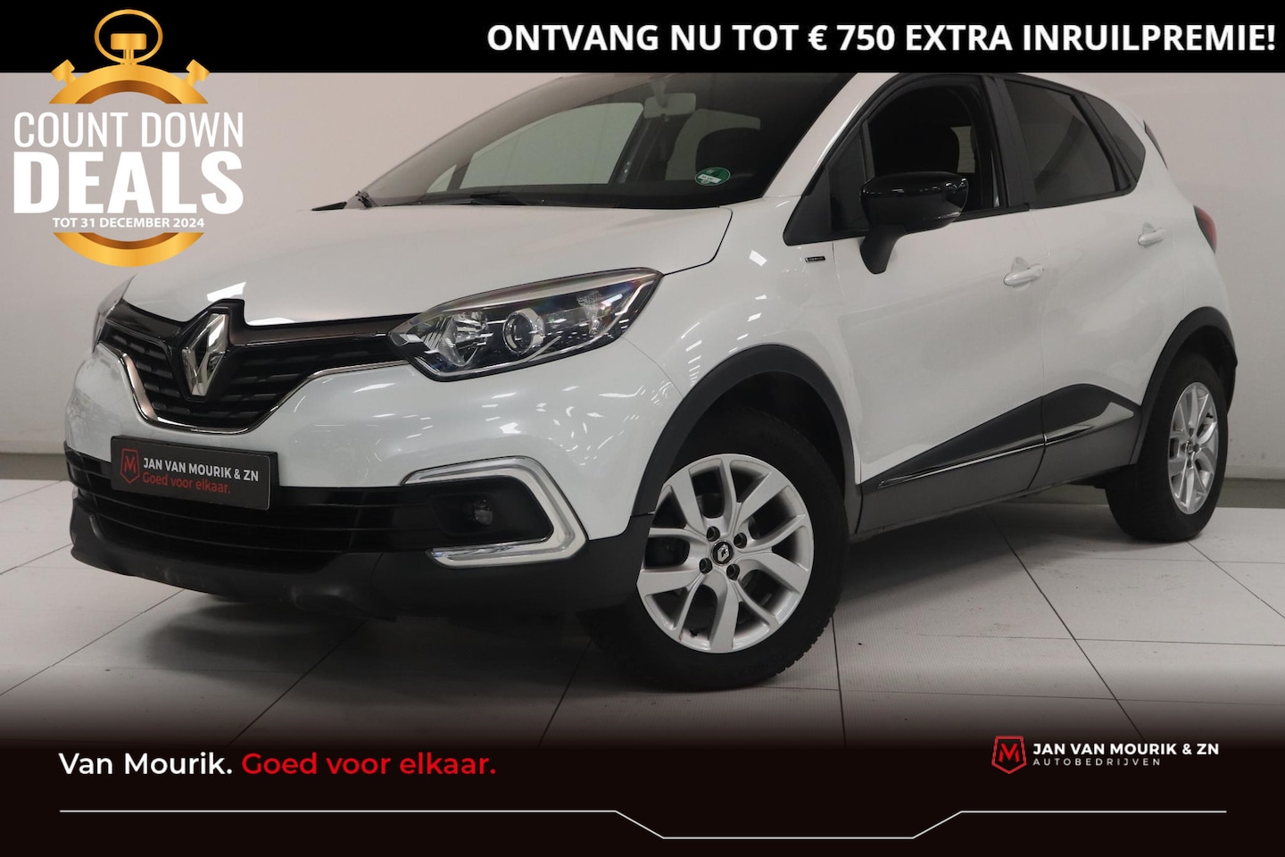 Renault Captur - TCe 90PK Limited | Navigatie | Stoelverwarming | Achteruitrijcamera | - AutoWereld.nl