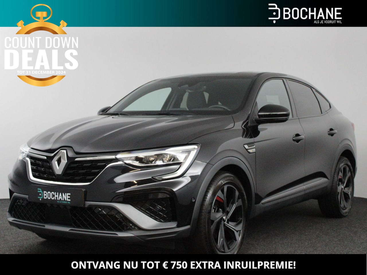 Renault Arkana - 1.6 E-Tech Hybrid 145 R.S. Line | Dealer onderhouden! | Highway & Traffic Jam Compagnion | - AutoWereld.nl