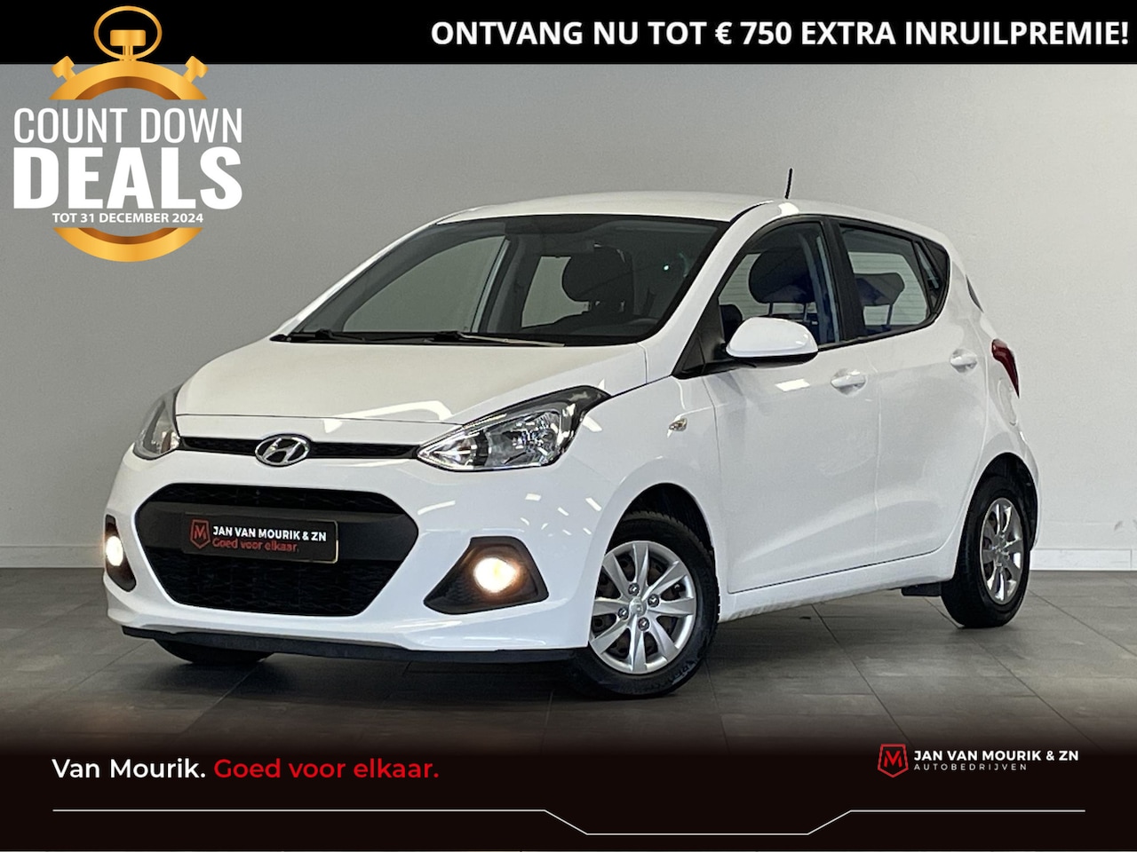 Hyundai i10 - 1.0i i-Motion Comfort | Cruise Control | Navigatie | Carplay - AutoWereld.nl