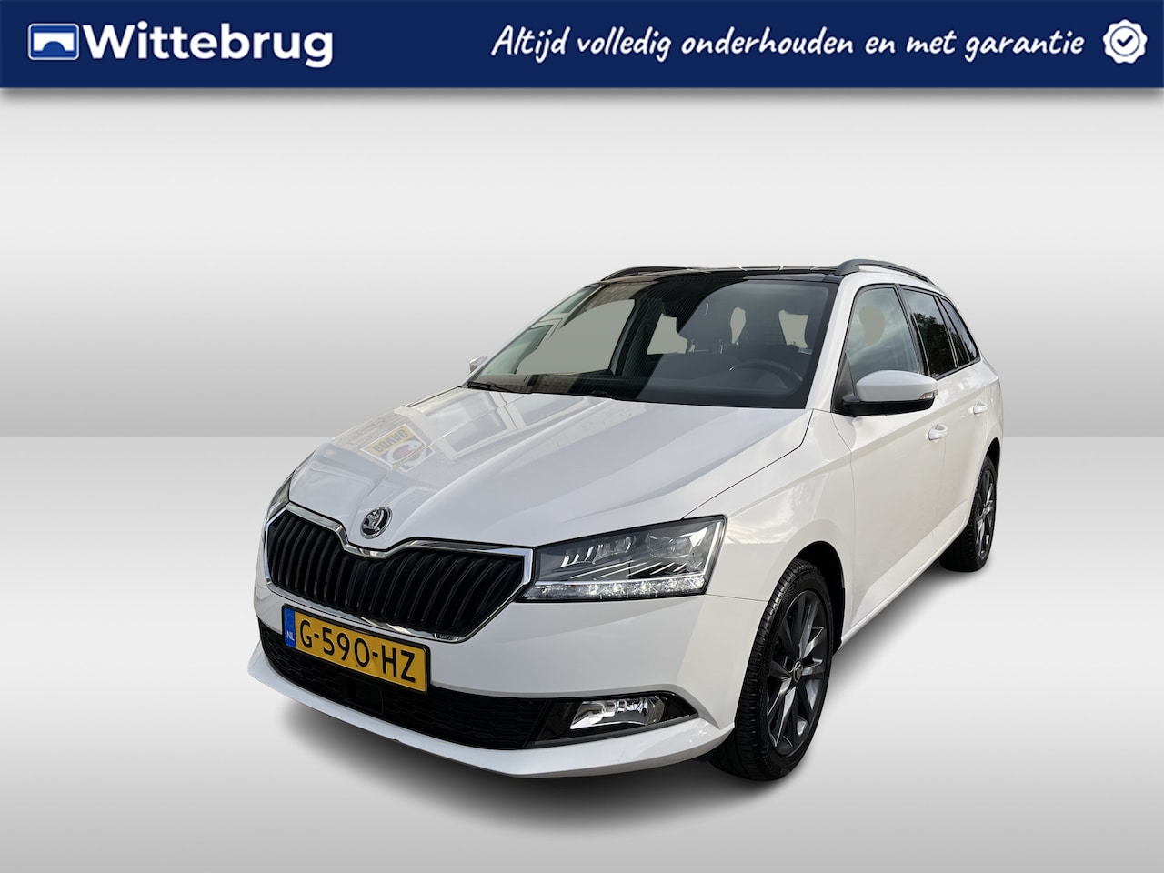 Skoda Fabia Combi - 1.0 Business Edition / PANO/ PARK. SENSOREN/ CRUISE/ LED/ STOELVERWARM./ BLUETOOTH/ NAVI/ - AutoWereld.nl