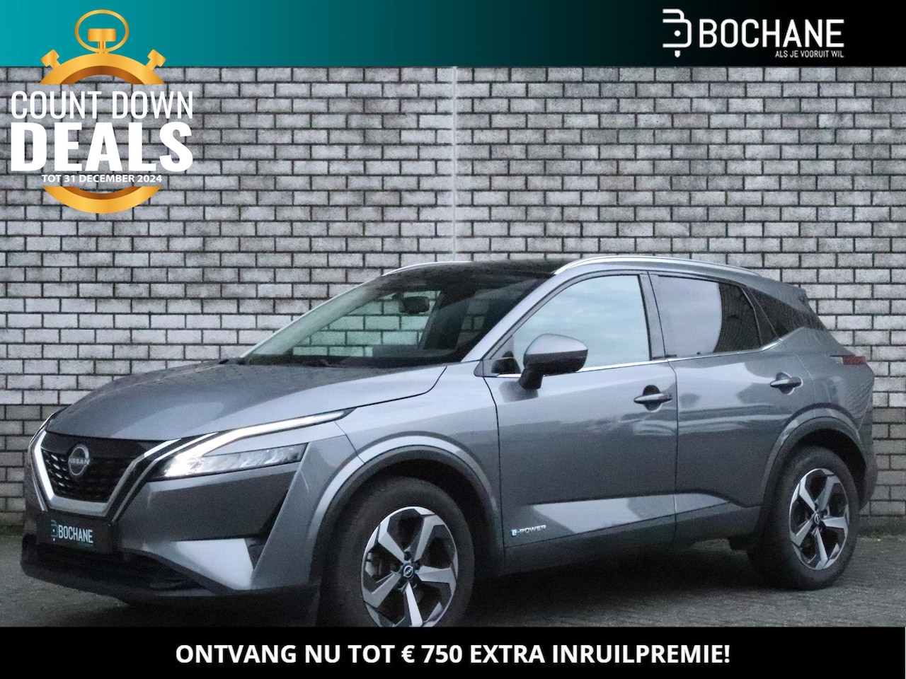 Nissan Qashqai - 1.5 e-Power 190 N-Connecta | Panoramadak - AutoWereld.nl